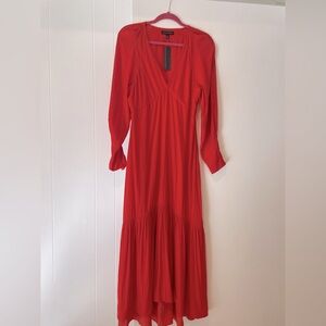 Orange Banana Republic Maxi Dress